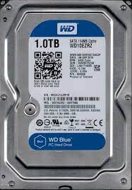 1 TB, SATA-6Gb, 5400rpm, 64MB